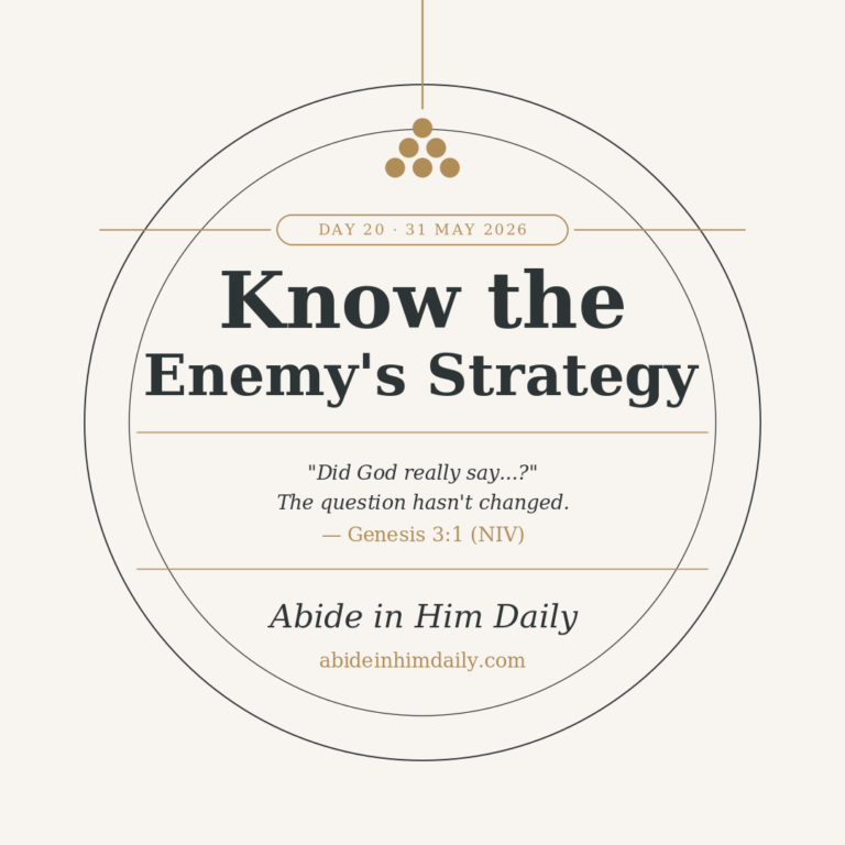 Know the Enemy’s Strategy