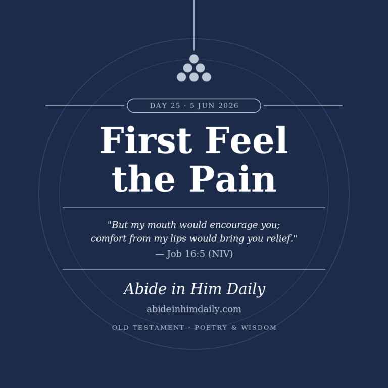 First Feel the Pain