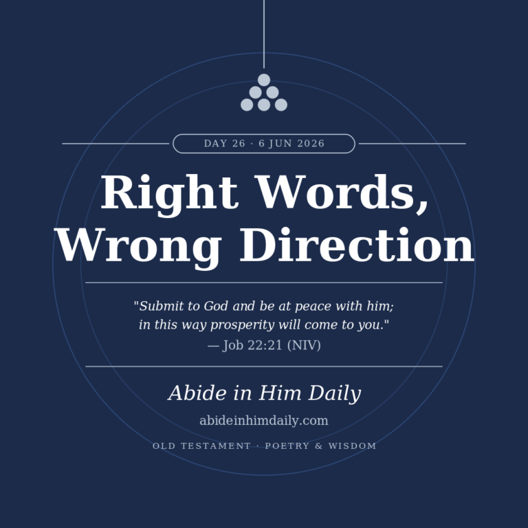 Right Words, Wrong Direction
