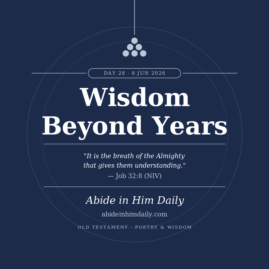 Wisdom Beyond Years