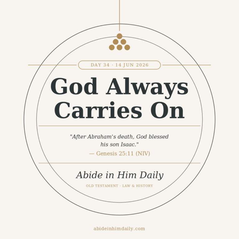 God Always Carries On