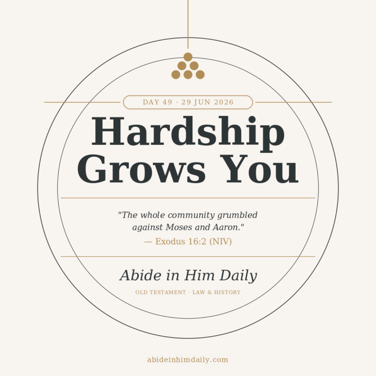 Hardship Grows You