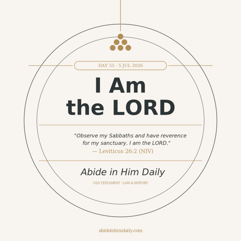 I Am the LORD